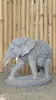 Product image 7 of the product “Nandi - Small Elephant bending to the right, 45cm L | cast stone ”